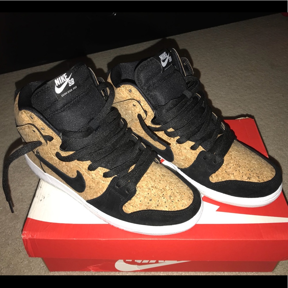 Nike Sb high Cork Dunks